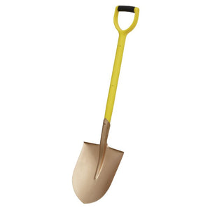 Sealey Round Point Shovel 240 x 420 x 990mm - Non-Sparking (Premier)