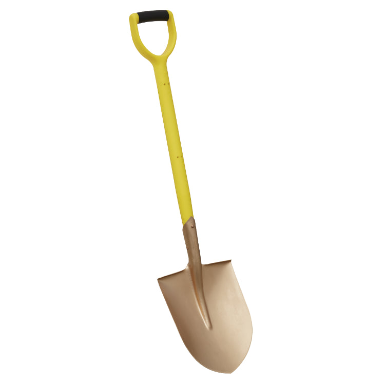 Sealey Round Point Shovel 240 x 420 x 990mm - Non-Sparking (Premier)