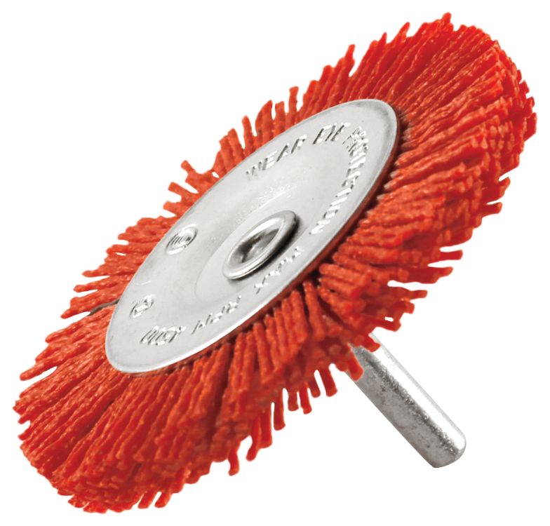 Abracs 75mm Wire Filament Circular Brush - Red