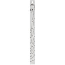 Load image into Gallery viewer, Sealey Aluminium Paint Measuring Stick 1:1/3:1
