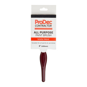 ProDec Contractor All Purpose Mixed Bristle Paint Brush 4"
