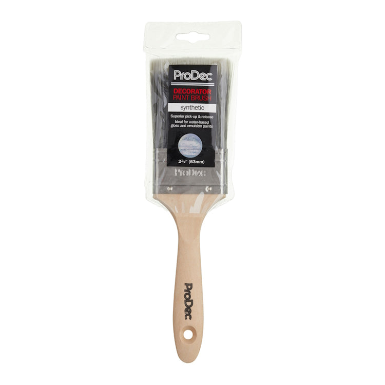 ProDec Decorator Synthetic Paint Brush 2.5