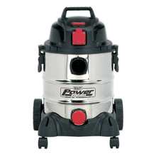 Load image into Gallery viewer, Sealey Vacuum Cleaner Industrial 20L 1400W/230V Stainless Drum Auto Start
