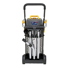 Load image into Gallery viewer, Sealey Vacuum Cleaner Industrial Dust-Free Wet/Dry 38L 1100W/110V Stainless Steel Drum M Class Filtration
