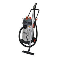 Load image into Gallery viewer, Sealey Vacuum Cleaner Industrial Dust-Free Wet/Dry 38L 1500W/230V Stainless Steel Drum M Class Filtration
