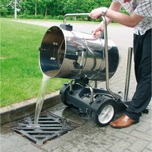 Load image into Gallery viewer, Sealey Vacuum Cleaner Industrial Wet &amp; Dry 77L Stainless Steel Drum, Swivel Emptying 2400W
