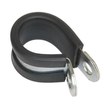 Load image into Gallery viewer, Sealey P-Clip Rubber Lined 21mm - Pack of 25
