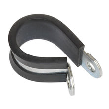 Load image into Gallery viewer, Sealey P-Clip Rubber Lined 25mm - Pack of 25
