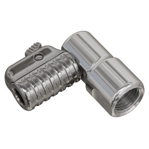 Sealey 90° Angled Swivel Tyre Inflator Clip-On Connector 1/4"BSP(F)