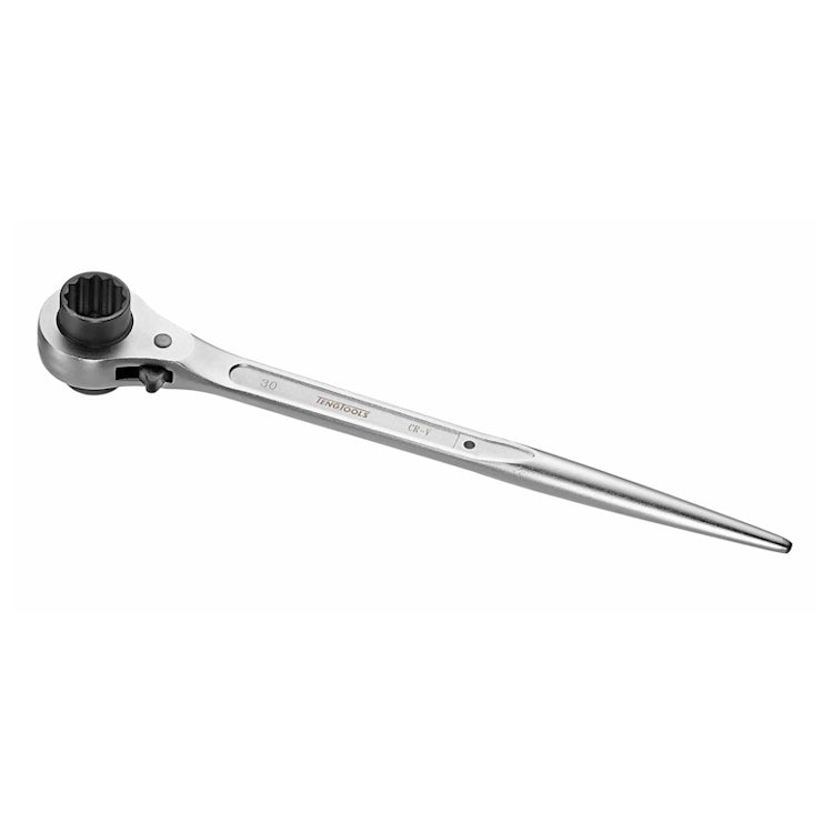 Teng Ratchet Podger Construction Spanner 27 x 30mm - 12pt