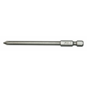 Teng Bit PH1 89mm (3-1/2") Long 1/4" Hex Drive 1pc
