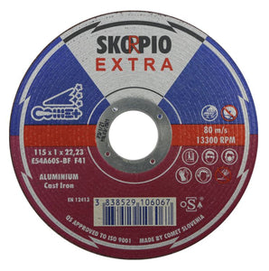 Abracs Phoenix Cutting Disc 115mm x 1.0mm x 22mm Aluminium