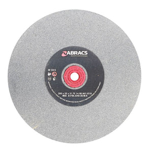 Abracs Bench Grinder Wheel 200mm x 25mm x 80Grit Aluminium Oxide