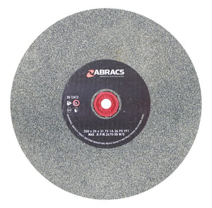Abracs Bench Grinder Wheel 250mm x 25mm x 36Grit Aluminium Oxide