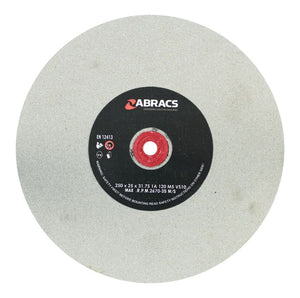 Abracs Bench Grinder Wheel 250mm x 25mm x 80Grit Aluminium Oxide