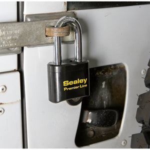 Sealey Steel Body Combination Padlock Long Shackle 62mm