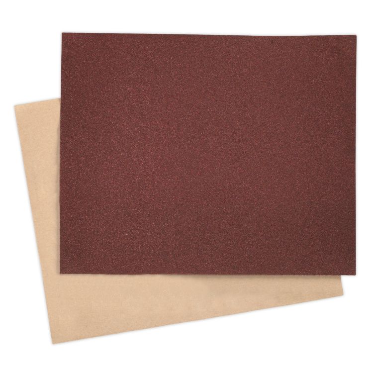Sealey Production Paper 230 x 280mm 80Grit - Pack of 25