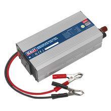 Load image into Gallery viewer, Sealey Power Inverter Pure Sine Wave 600W 12V DC - 230V ~ 50Hz
