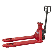 Load image into Gallery viewer, Sealey Pallet Truck, Scales - 2000kg Capacity 1150 x 555mm
