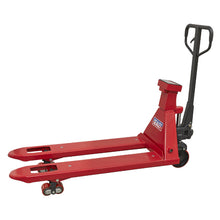 Load image into Gallery viewer, Sealey Pallet Truck, Scales - 2000kg Capacity 1150 x 555mm
