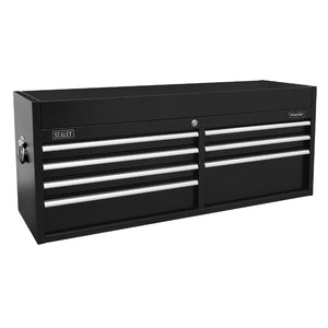 Sealey Topchest 7 Drawer Heavy-Duty Black 1415mm