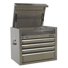 Load image into Gallery viewer, Sealey Topchest 4 Drawer Stainless Steel Heavy-Duty 675mm

