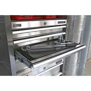 Sealey Topchest 4 Drawer Stainless Steel Heavy-Duty 675mm