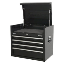 Load image into Gallery viewer, Sealey Topchest 4 Drawer Heavy-Duty Black 660mm
