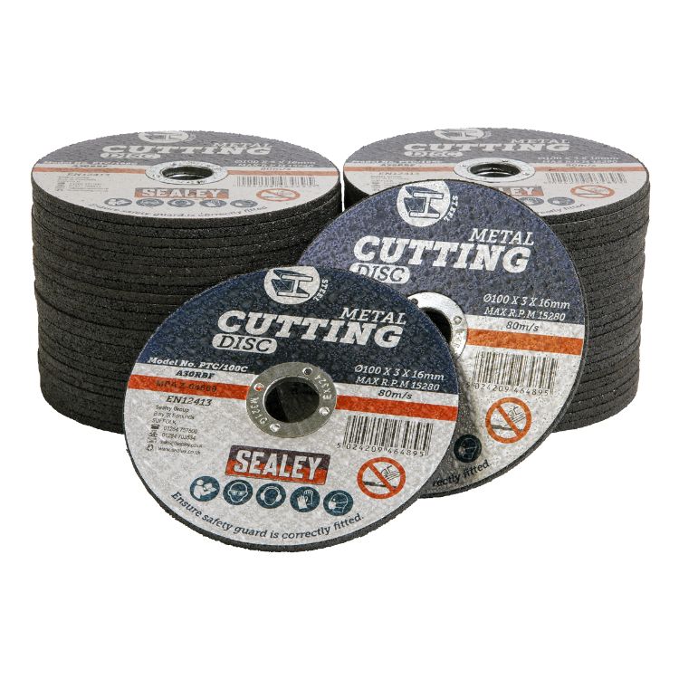 Sealey Cutting Disc 100mm (4