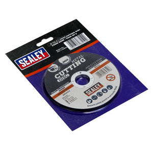 Sealey Cutting Disc 115mm x 1.2mm - 22mm Bore - Pack of 5