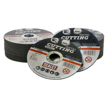 Load image into Gallery viewer, Sealey Cutting Disc 115mm (4-1/2&quot;) x 1.6mm - 22mm Bore - Pack of 50
