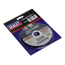 Load image into Gallery viewer, Sealey Cutting Disc 115mm x 1.6mm - 22mm Bore - Pack of 5
