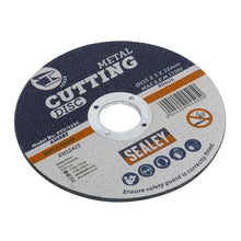 Load image into Gallery viewer, Sealey Cutting Disc 115mm x 3mm - 22mm Bore
