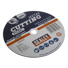 Load image into Gallery viewer, Sealey Cutting Disc 230mm (9&quot;) x 2mm - 22mm Bore
