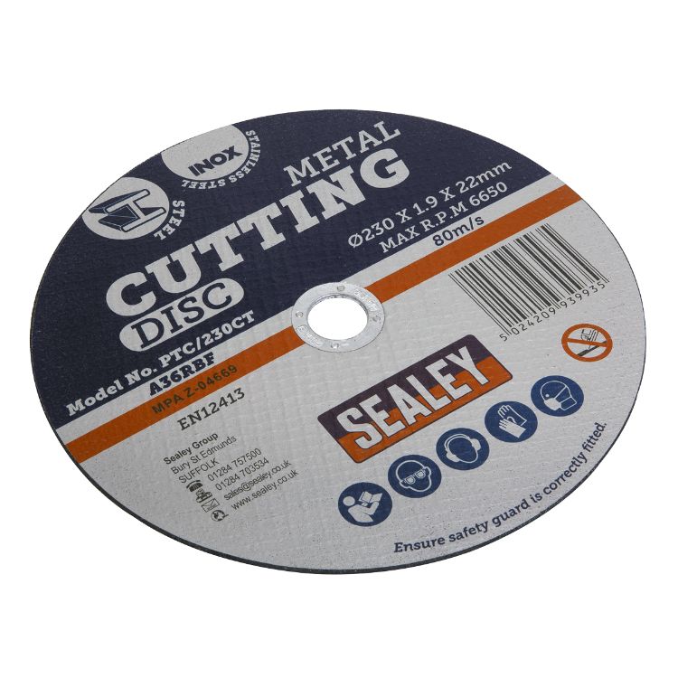Sealey Cutting Disc 230mm (9