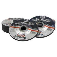 Load image into Gallery viewer, Sealey Grinding Disc 115mm x 6mm - 22mm Bore - Pack of 12
