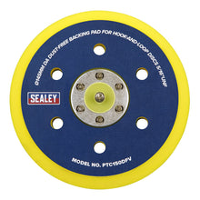 Load image into Gallery viewer, Sealey DA Dust-Free Backing Pad for Hook-and-Loop Discs 145mm 5/16"UNF
