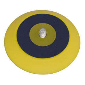 Sealey Hook-and-Loop Backing Pad 75mm (3") x 1/4"UNC Male