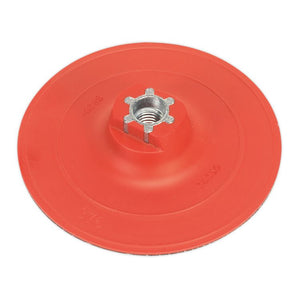 Sealey Hook-and-Loop Backing Pad 120mm - M14 x 2mm