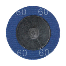 Load image into Gallery viewer, Sealey Quick-Change Sanding Disc 50mm (2&quot;) 60Grit - Pack of 10
