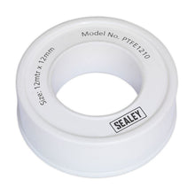 Load image into Gallery viewer, Sealey PTFE Thread Sealing Tape 12mm x 12M - Pack of 10
