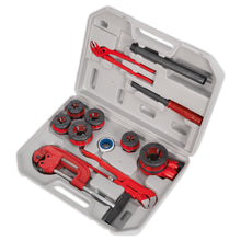 Load image into Gallery viewer, Sealey Pipe Threading Kit 1/4&quot; - 1-1/4&quot;BSPT
