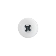 Load image into Gallery viewer, Sealey Numberplate Screw Plastic Enclosed Head 4.8 x 24mm White - Pack of 50
