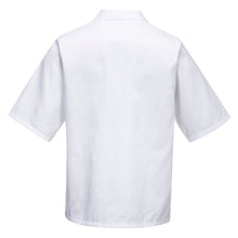 Load image into Gallery viewer, Portwest Bakers Shirt S/S White 2209
