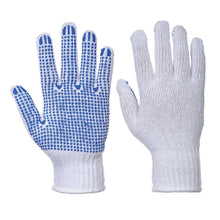 Load image into Gallery viewer, Portwest Classic Polka Dot Glove White/Blue A111
