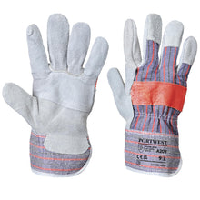 Load image into Gallery viewer, Portwest Classic Canadian Rigger Glove Grey A209
