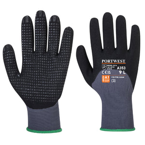 Portwest DermiFlex Ultra Plus Glove Grey/Black A353