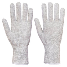 Load image into Gallery viewer, Portwest AHR10 Food Glove Liner (Single Glove) Grey A657
