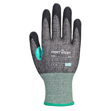 Load image into Gallery viewer, Portwest CS Cut E18 Nitrile Glove Black A661
