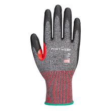 Load image into Gallery viewer, Portwest CS Cut F13 PU Glove Black A670
